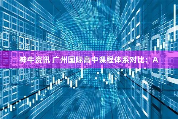 神牛资讯 广州国际高中课程体系对比:A