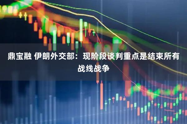 鼎宝融 伊朗外交部：现阶段谈判重点是结束所有战线战争