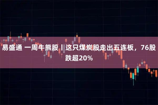易盛通 一周牛熊股丨这只煤炭股走出五连板，76股跌超20%