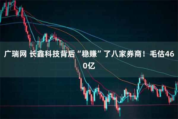 广瑞网 长鑫科技背后“稳赚”了八家券商！毛估460亿