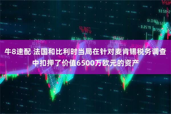 牛8速配 法国和比利时当局在针对麦肯锡税务调查中扣押了价值6500万欧元的资产